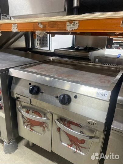 Жарочная поверхность газовая