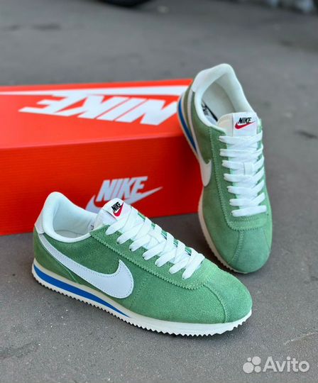 Кроссовки nike cortez vintage green