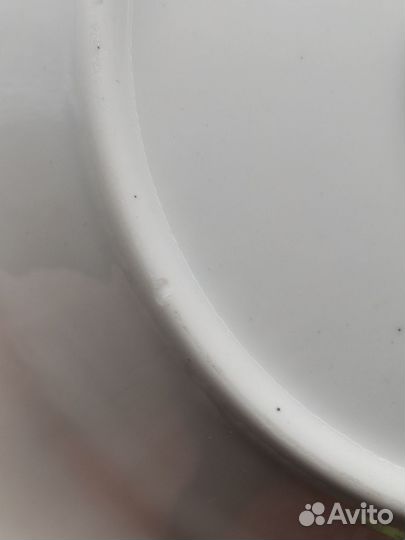 Тарелка Блюдо Большая Фарфор Туймазинский СССР