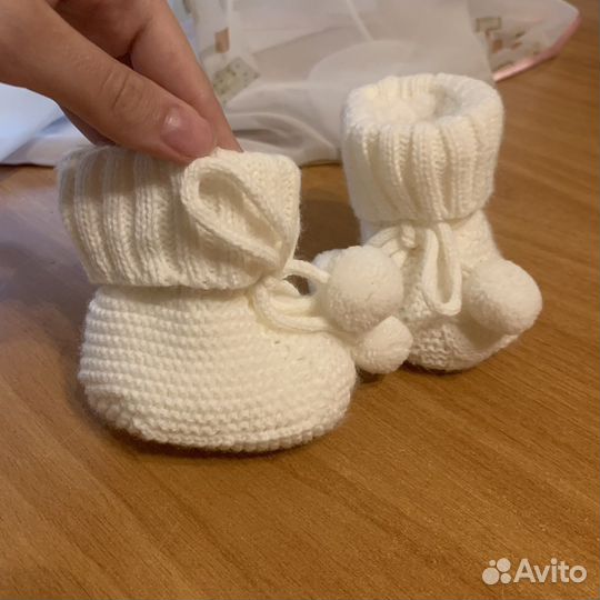 Детские теплые носочки с утиплением