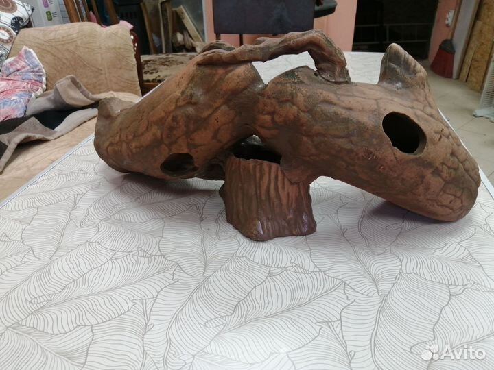 Коряга, грот для аквариума