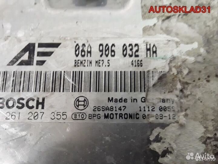 Блок эбу Volkswagen Sharan 1,8Т AWC 06A906032HA