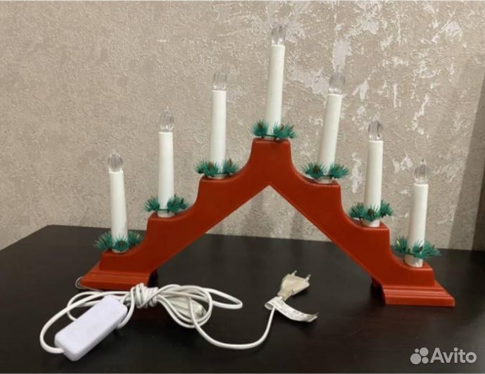 Новогодний decor ночник