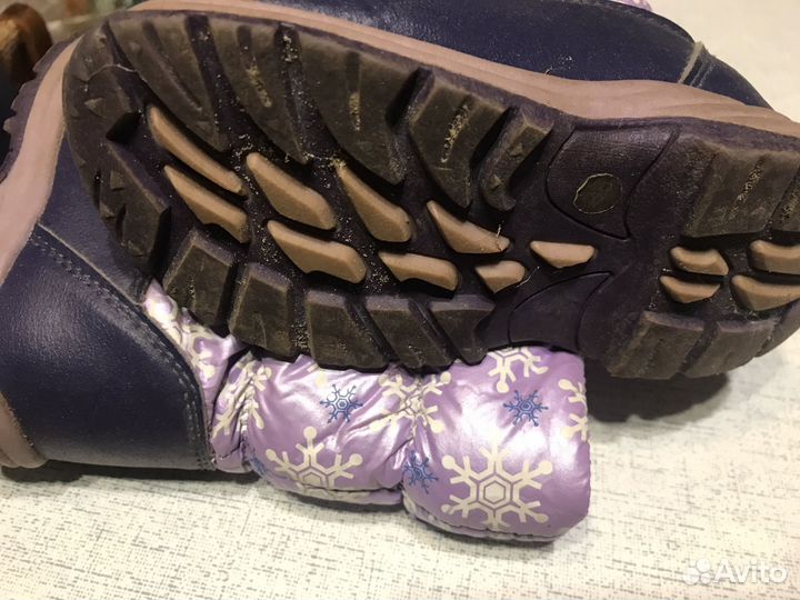 Сапоги зимние для девочки 26 размер