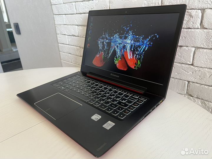 Тонкий Lenovo на Core i5/8Gb/Ssd 120gb/GeF GT730M