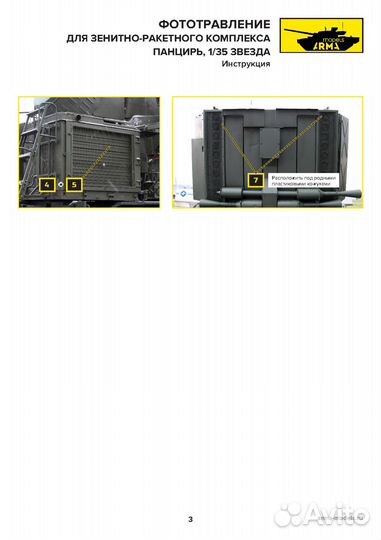 Фототравление Arma Models AM3698 1/35