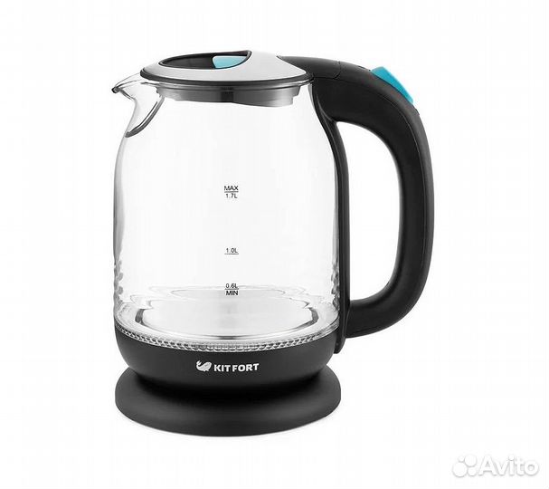 Чайник Kitfort KT-654-1 голубой