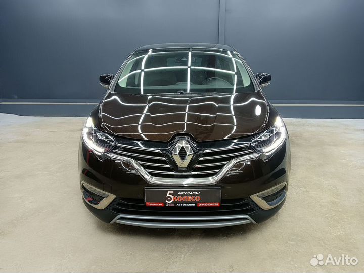Renault Espace 1.6 AMT, 2018, 162 531 км