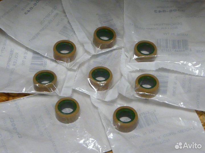 Ролики вариатора 15гр Arctic-Cat 3306-843