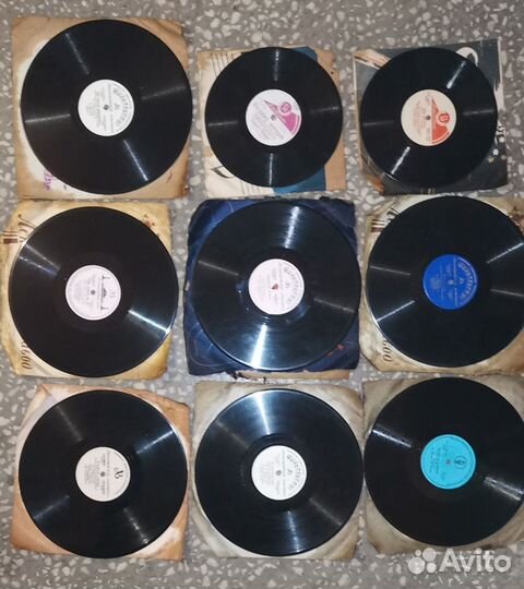 Виниловые пластинки СССР