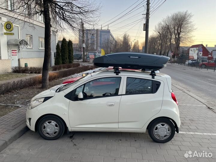 Автобокс Broomer Venture L-430 серый мат. на Ravon