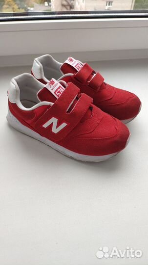 Кроссовки детские new balance 35 размер в отличном