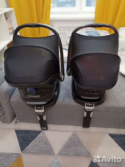 Детские автолюльки автокрасла с базами isofix