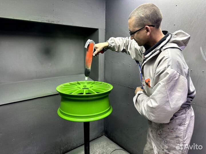 Порошковая Покраска дисков,суппортов и деталей