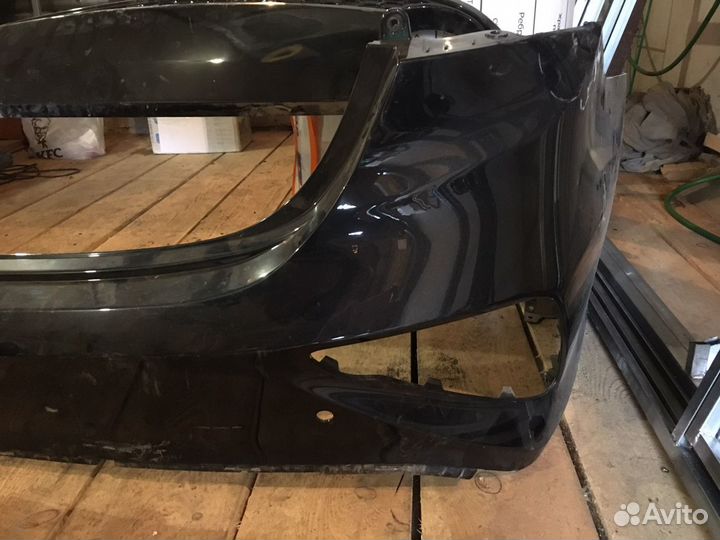 KIA Cerato Юбка заднего бампера