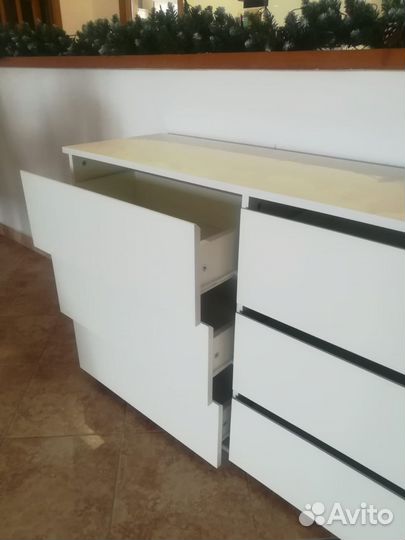 Комод Икея 6 ящиков белый