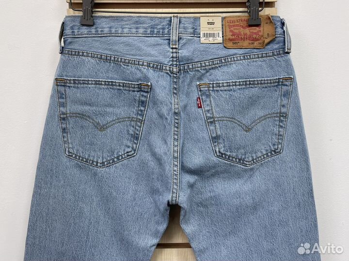 Джинсы Levis 501 Light Stonewash