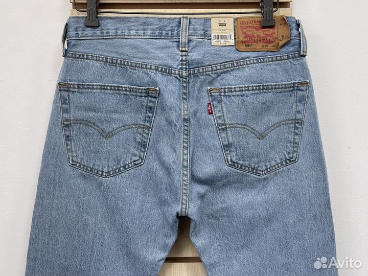 Джинсы Levis 501 Light Stonewash