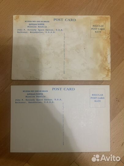 Стереооткрытки Аполон /Союз U.S.A