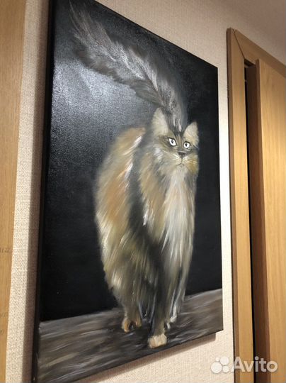 Картина на холсте «Котик»