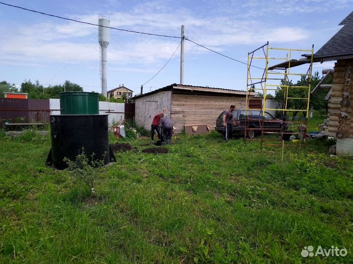 Септик с монтажом