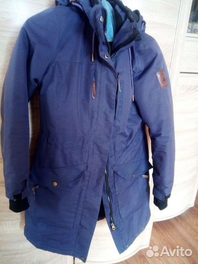 Куртка парка для девочки р.42-44