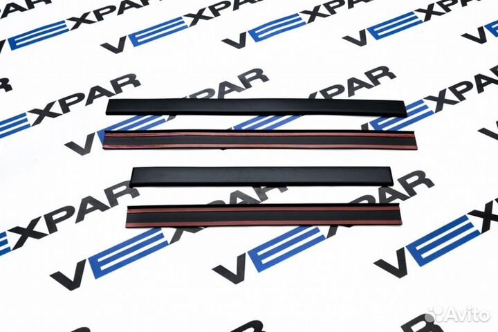 Эластичные накладки в проем дверей Ларгус