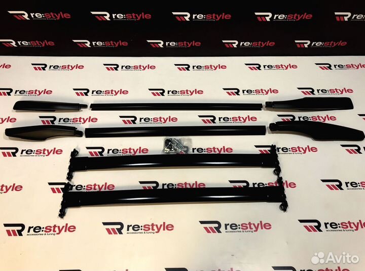 Рейлинги Toyota Harrier 30 Продольные+Поперечные 4