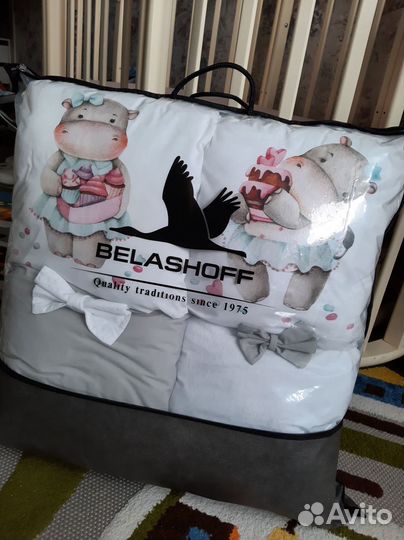 Бортики в кроватку для маленькой принцессы