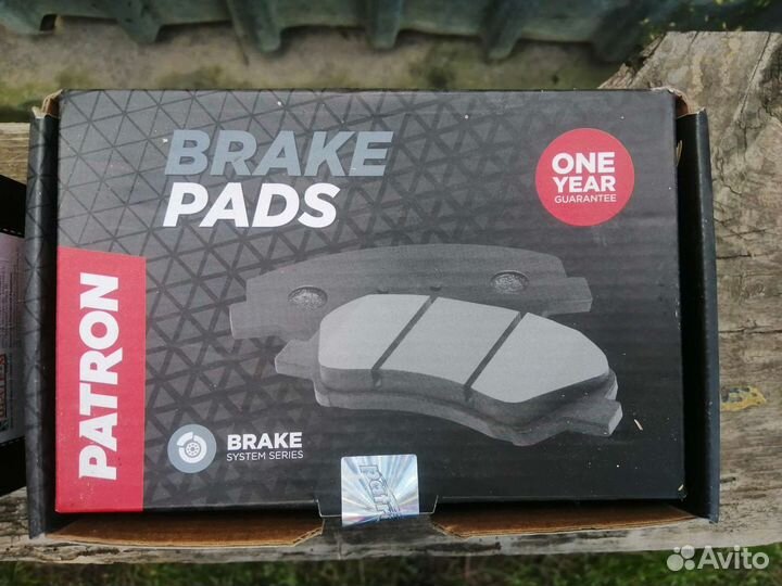 Тормозные колодки patron передние и задние