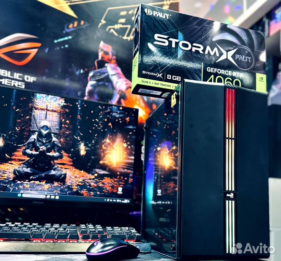 Новый мощный пк Core i5/DDR5 16BG/1TB/RTX4060