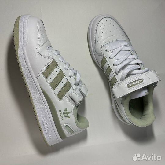 Кроссовки Adidas Forum low LUX кожа новые