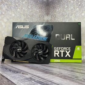 RTX 2060 6Gb Asus Dual OC, Гарантия 3 мес