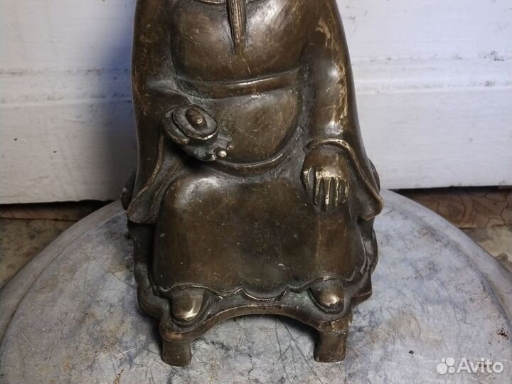 Статуэтка будды бронза