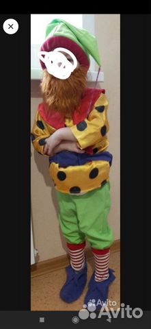 Костюм гнома на 3-4 года