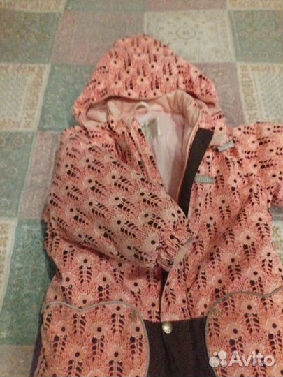 Зимний комбинезон kerry для девочки 92