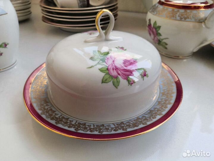 Сервиз чайно-кофейный фирмы BES гдр на 5 персон