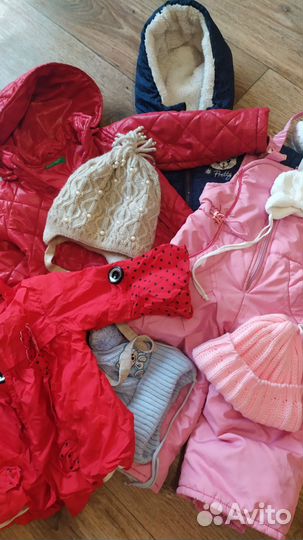 Пакет одежды на девочку до года