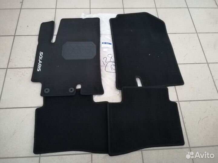 Ковры салона Солярис 2017 текстильные Новые. Ориги