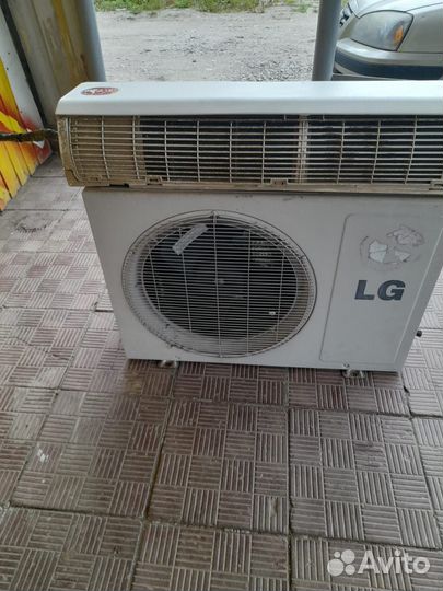 Настенная сплит стстема б/у на запчасти (LG G09LH)