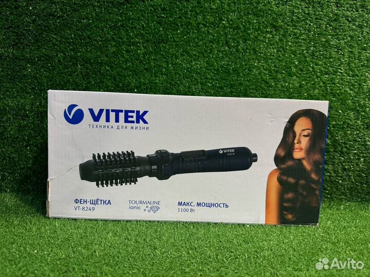 Фен-щетка Vitek (без холодного обдува)