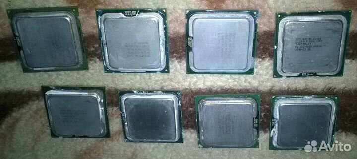 Процессоры intel, AMD, celeron