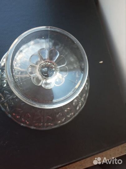 Ваза для фруктов на ножке СССР