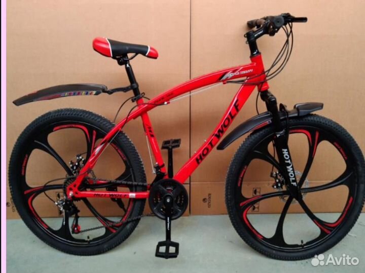 Велосипеды новые на литых дисках