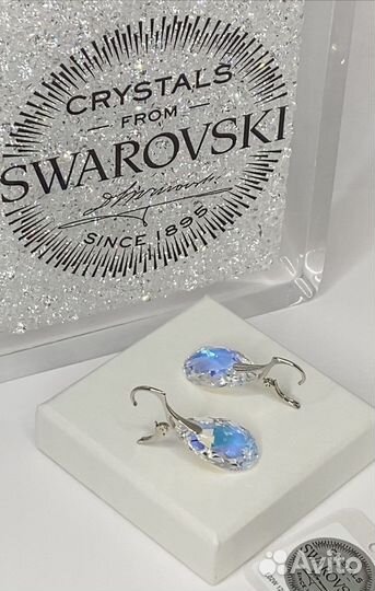 Серьги swarovski оригинал