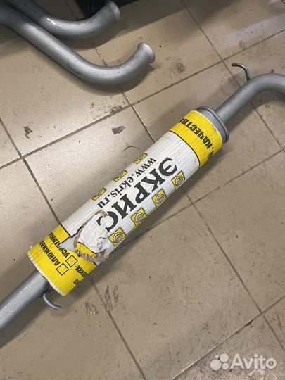 Резонатор лада Гранта 2190 с гофрой