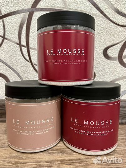 Соль для ванны Le mousse