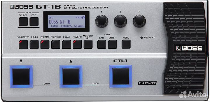 Процессор эффектов для бас гитары Boss GT-1B