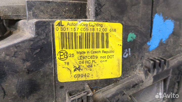 Фара (передняя) левая BMW 3 E46, 2000