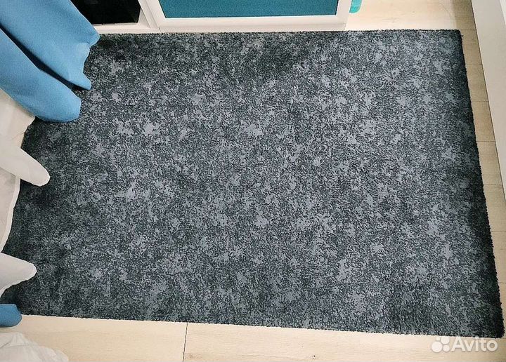 Ковер IKEA Stoense 133х195 см, синий